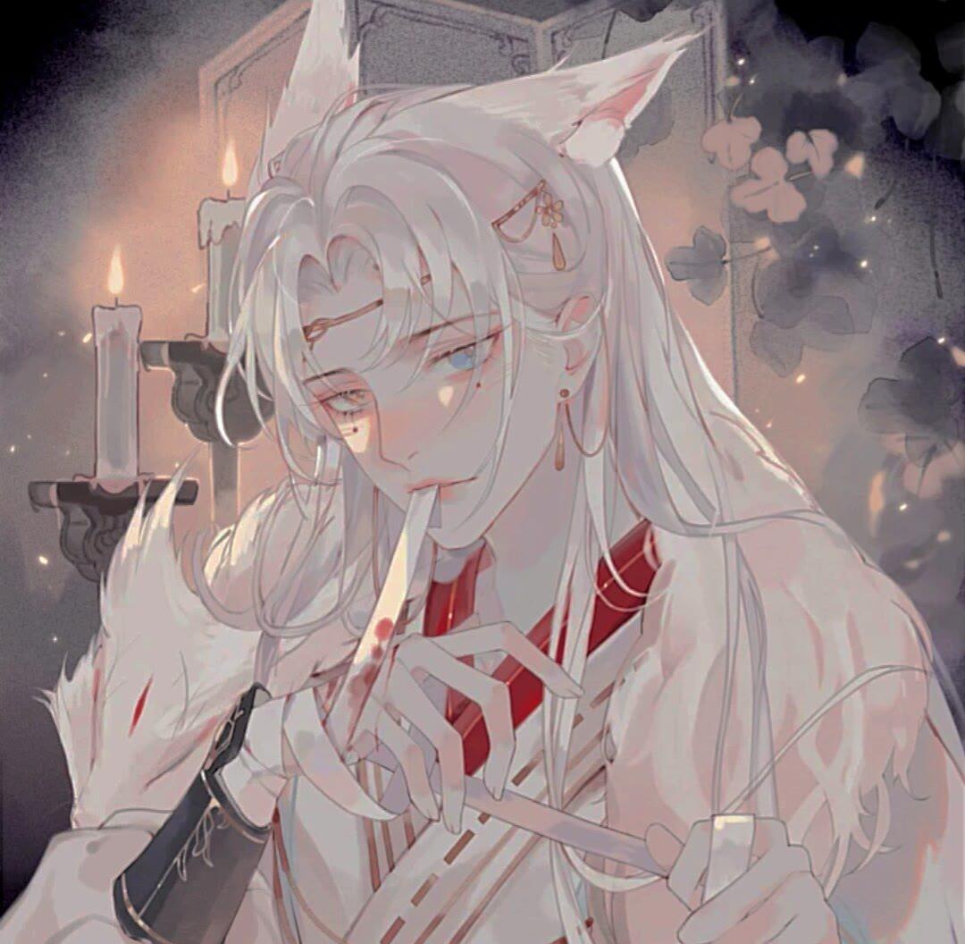 超好看的古风漫画男生微信头像