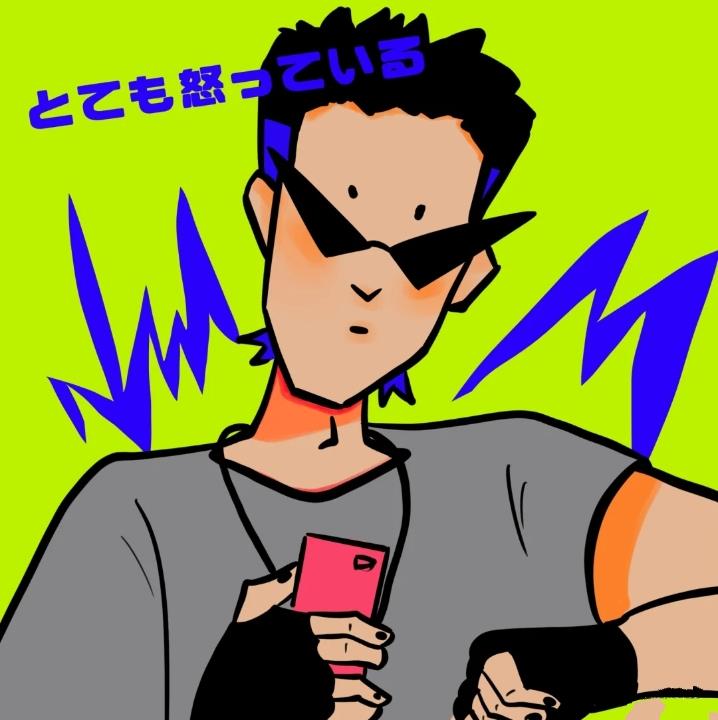 简单的卡通个性情侣微信头像