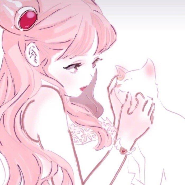 适合做微信头像的动漫女生图片
