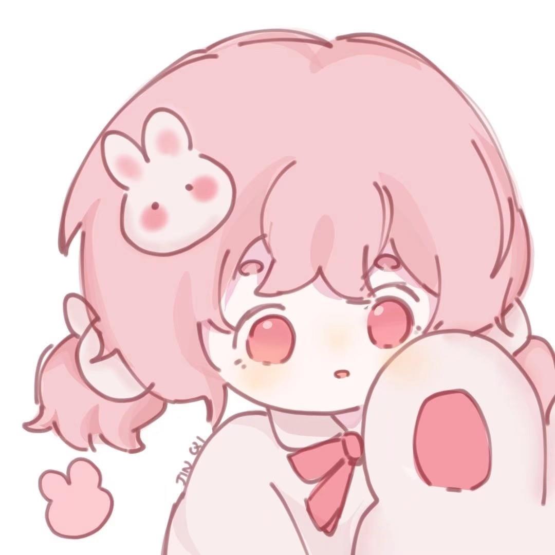 呆萌可爱的手绘卡通动漫qq头像图片