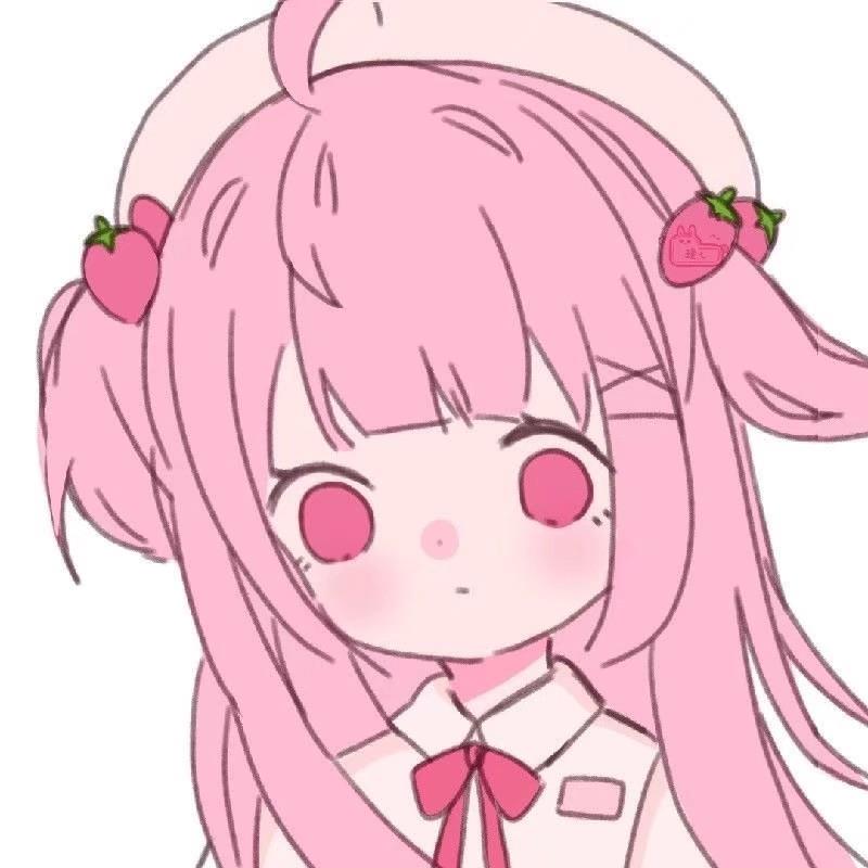 呆萌可爱的手绘卡通动漫qq头像图片