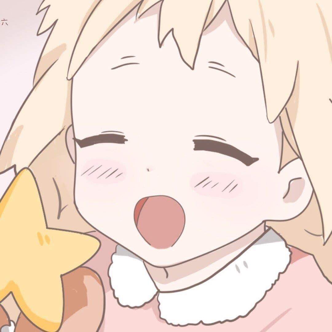 创意经典的搞笑沙雕呆萌手绘女生微信头像图片