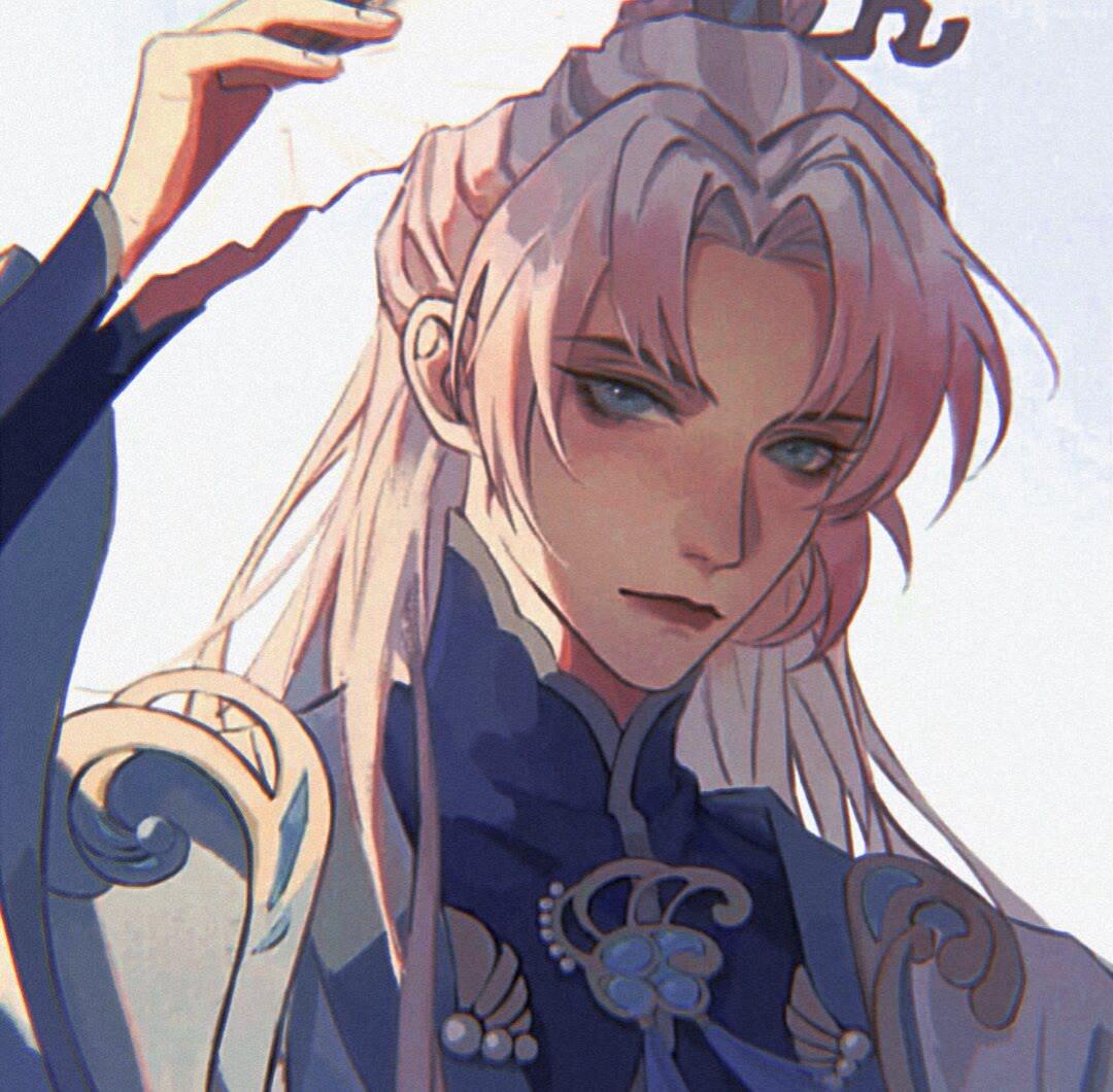 唯美古风精致男生动漫qq高清头像图片