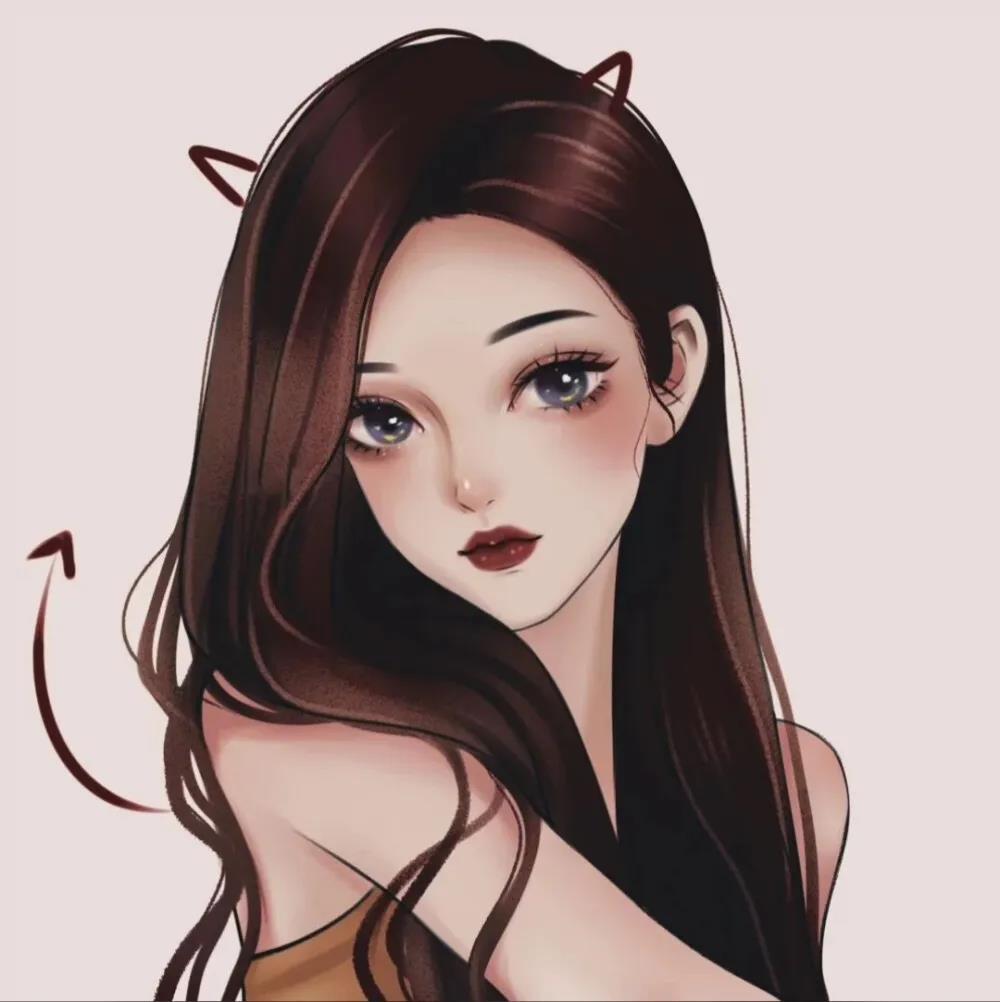 二次元美女图片|好看的动漫女生微信头像