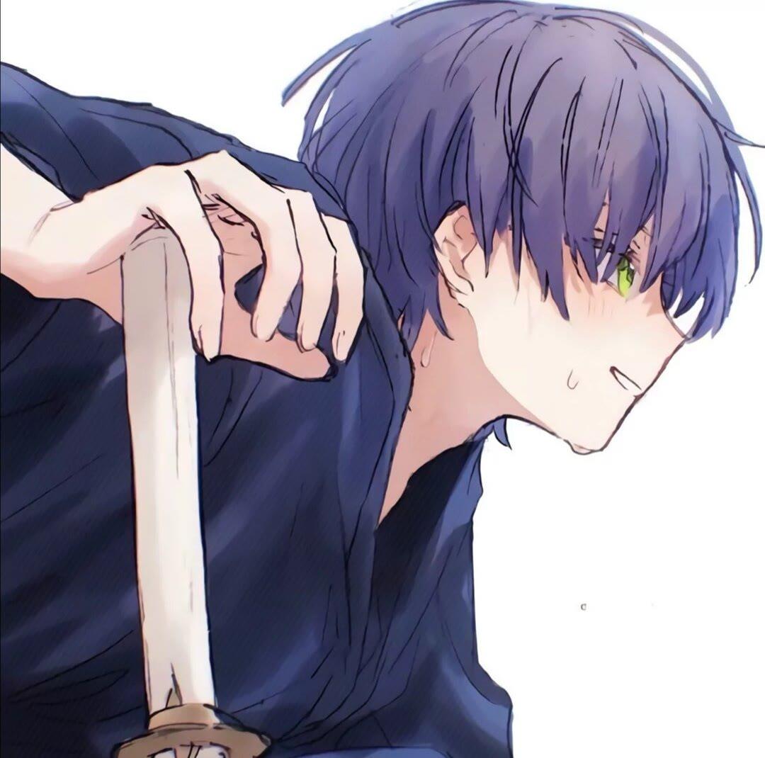 微信头像图片精选一组帅气的动漫男生手绘插画