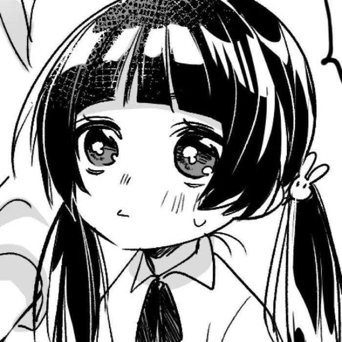 好看的动漫女生高清微信头像