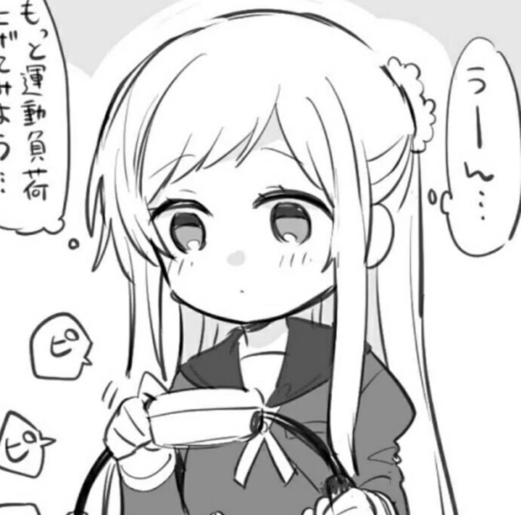 黑白情头/欢喜冤家另类甜蜜情侣漫画头像图片