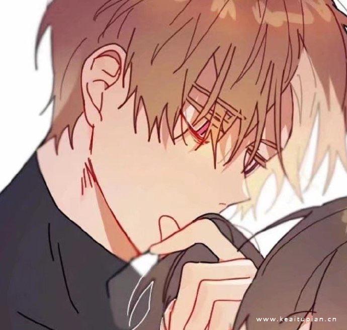 简约高级动漫二次元手绘情侣微信经典头像图片