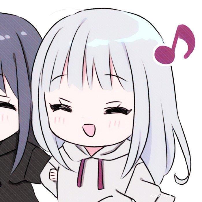 可爱的卡通人物闺蜜头像图片大全