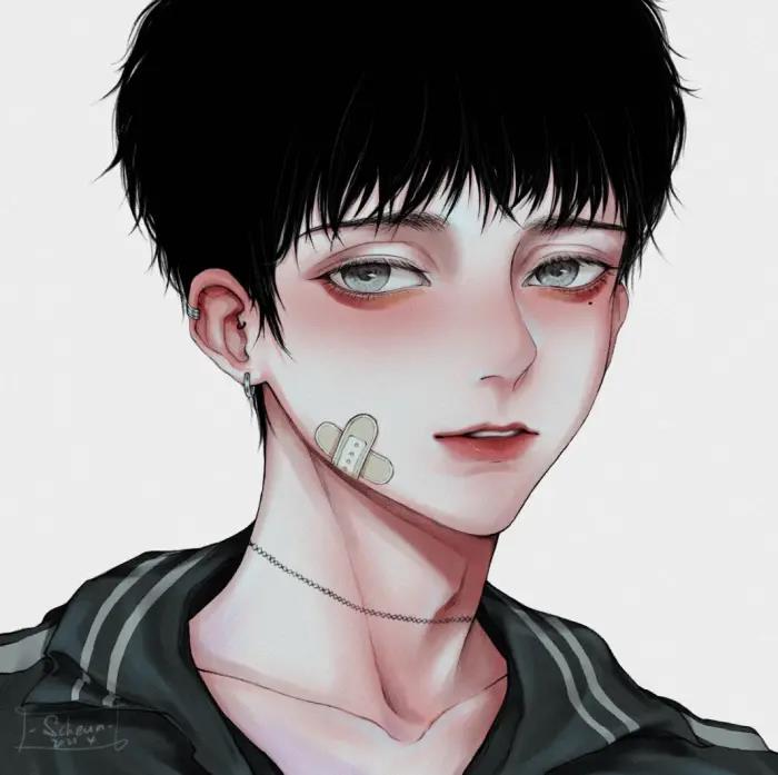 2021最新优质干净手绘女生个性霸气头像图片