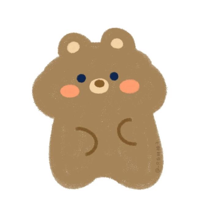 呆萌卡通的小动物QQ头像图片大全