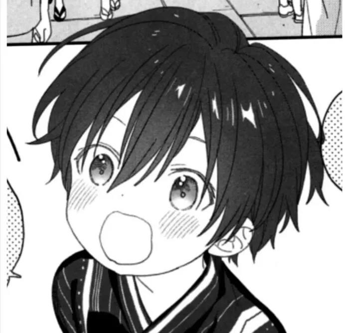 简单不易撞的黑白漫画风男女生头像图片