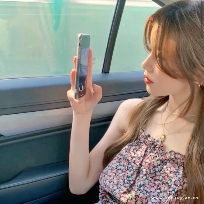 森系女生陈皓霖温柔迷人超撩微信头像图片