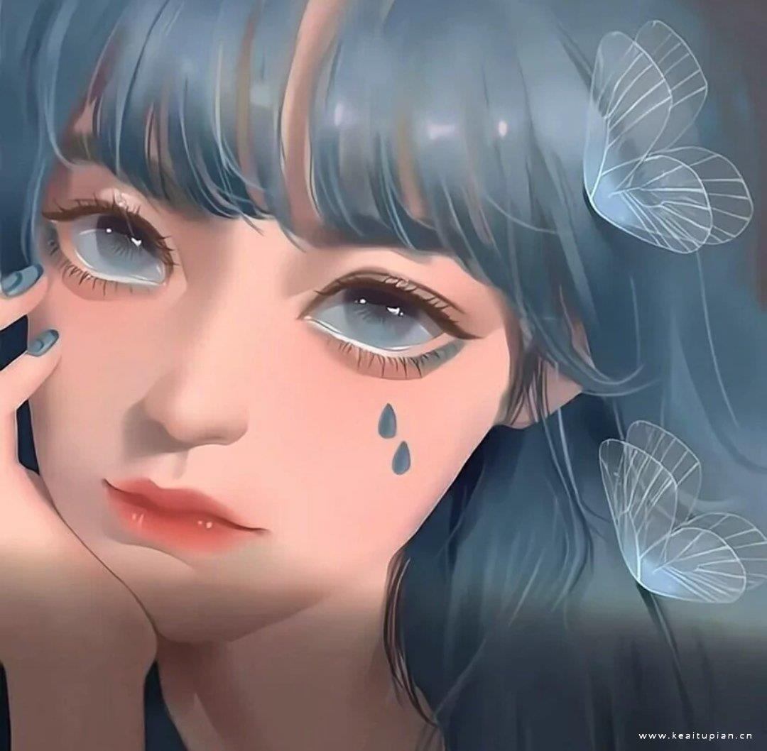 光影梦幻意境古风动漫女生桌面壁纸头像图片