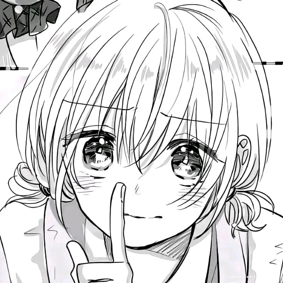 2021年优质动漫手绘微信高清情侣头像图片