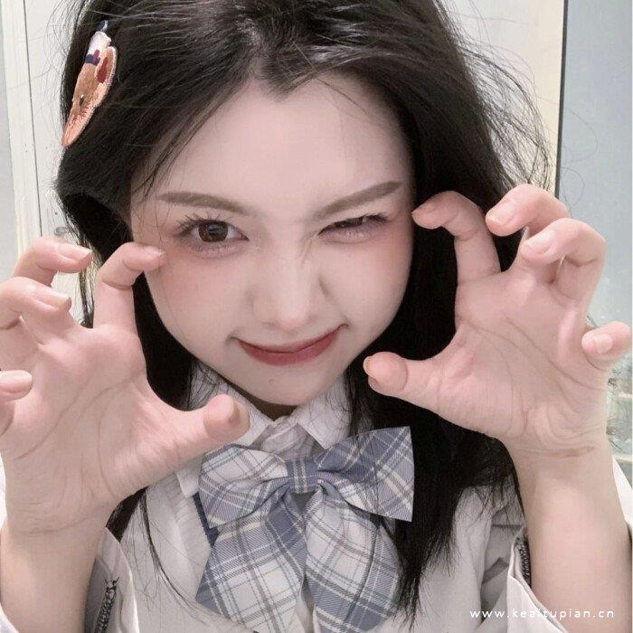 可爱好看的活泼俏皮女生微信高清头像图片