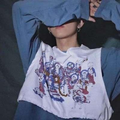 落日阳光帅气男生高冷个性微信头像图片