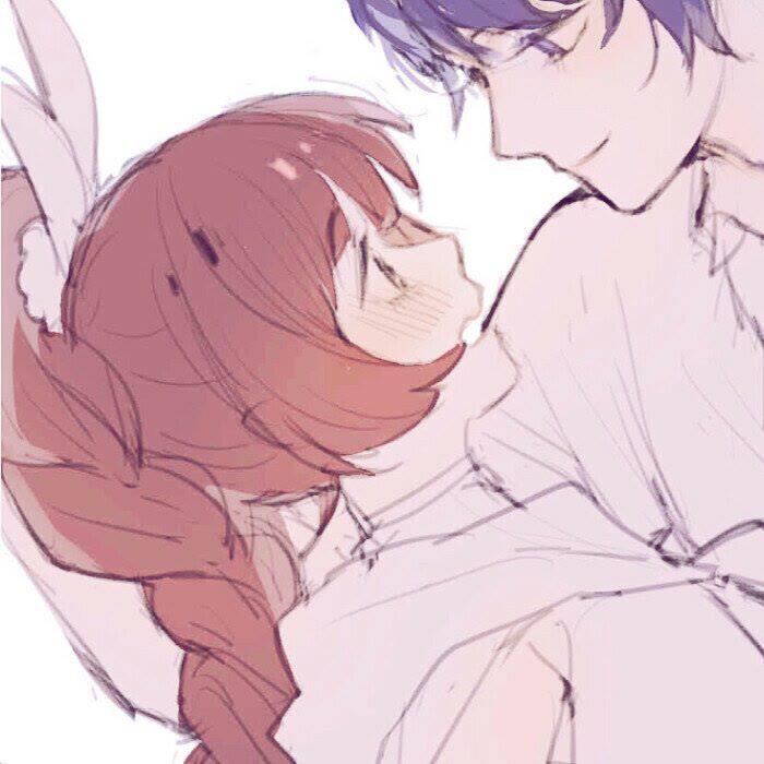 一人一半情侣卡通QQ热门头像图片