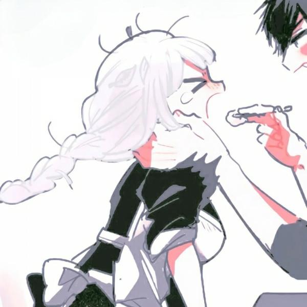 一人一半超好看动漫QQ情侣头像图片