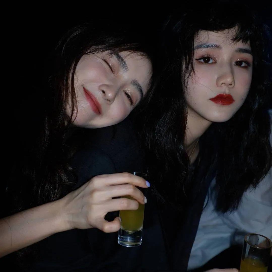 抖音优质精选双人闺蜜自拍头像图片