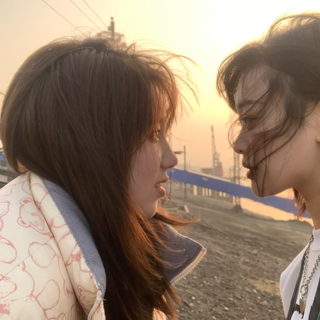 抖音优质精选双人闺蜜自拍头像图片