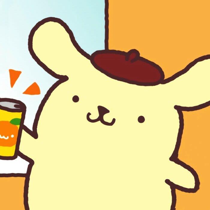 qq微信可爱呆萌布丁狗动漫手绘头像图片