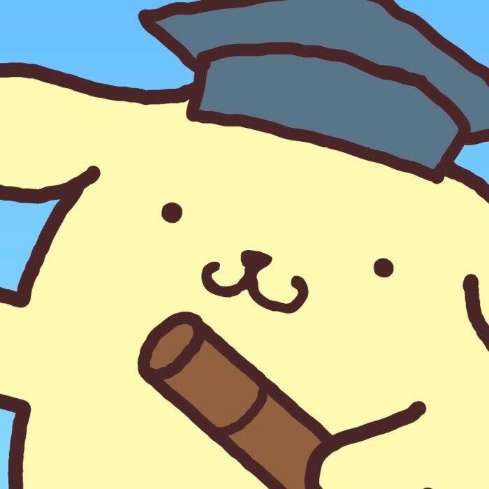 qq微信可爱呆萌布丁狗动漫手绘头像图片