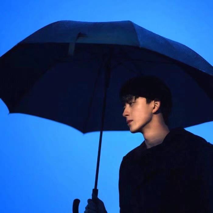 眼神犀利的帅气男生头像，人山人海中一样看到你