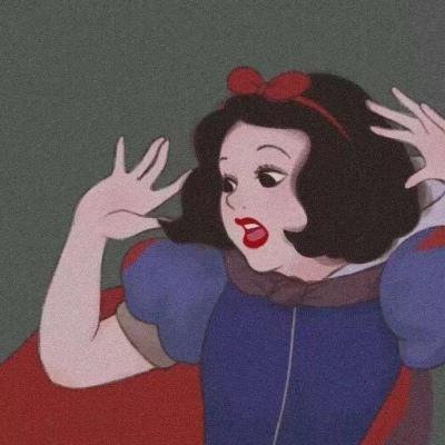 姐妹微信一人一张可爱卡通女生头像