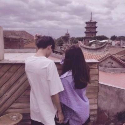 青春甜美可爱的情侣qq高清头像图片