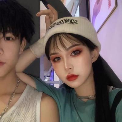 抖音最新港风情侣气质高清头像图片