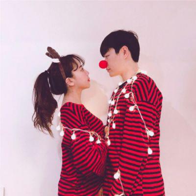 一对两张真人情侣微信QQ头像