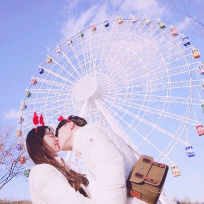 一对两张真人情侣微信QQ头像