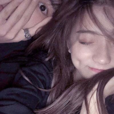 一对两张真人情侣微信QQ头像