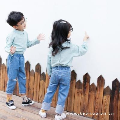 可爱无比的萌娃微信热门情侣头像