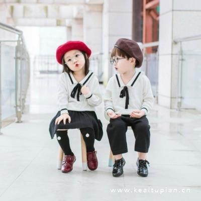 可爱无比的萌娃微信热门情侣头像