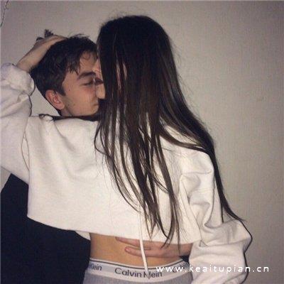 情侣自拍一对两张高清微信真人头像