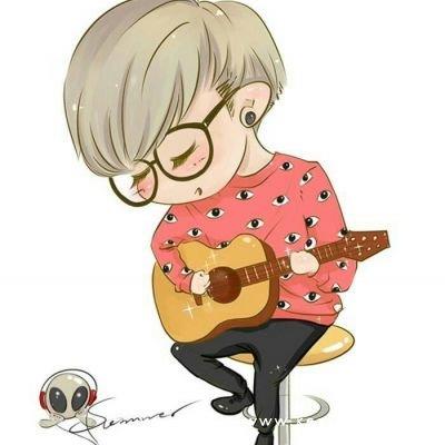 超可爱的鹿晗卡通高清微信头像