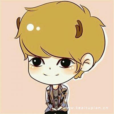 超可爱的鹿晗卡通高清微信头像