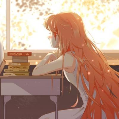 情侣一对两张动漫男生女生般配头像图片