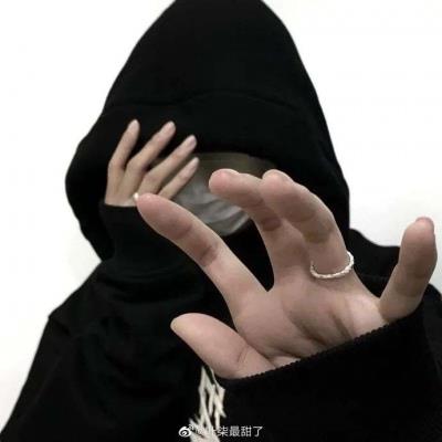 有帅气氛围的不露脸潮流男生头像图片