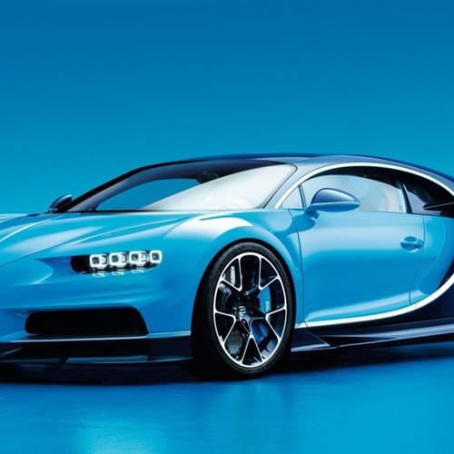个性炫酷的蓝色跑车微信高清头像图片