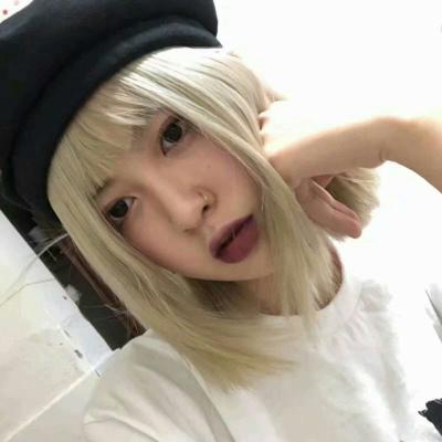 很潮很hippop的个性时尚美女头像图片