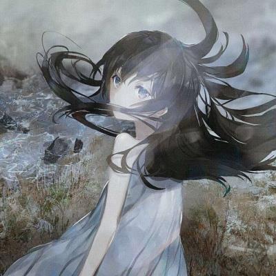 一个人等待的漫画女生手绘优质好看头像图片大全