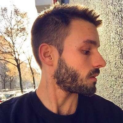 欧美风男生帅气微博高清头像图片