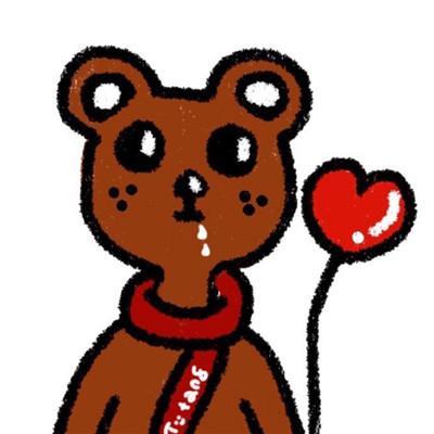 最新甜美清新的情侣卡通手绘qq高清头像图片