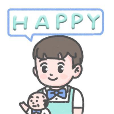 最新甜美清新的情侣卡通手绘qq高清头像图片