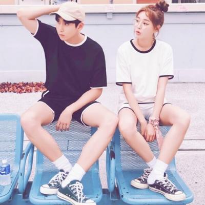 清新甜美的情侣青春洋溢微信高清头像图片