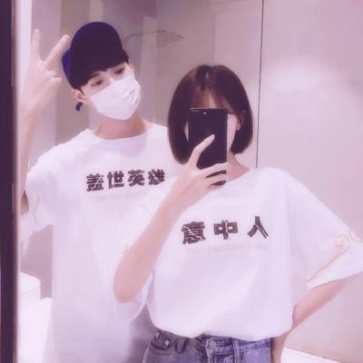 清新甜美的情侣青春洋溢微信高清头像图片