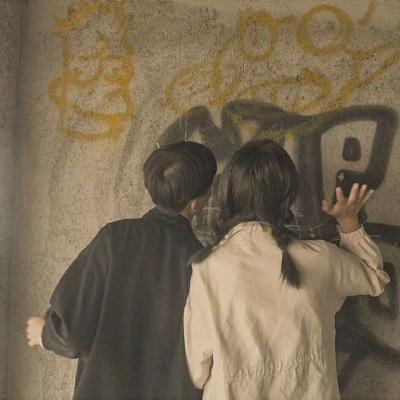 最火原宿风情侣可爱个性qq头像图片